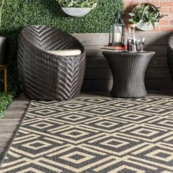 NuLOOM Jayne Geometric Diamond Indoor/Outdoor Area Rug -Home Decor Series Store GUEST bd769083 6f38 4012 b599 8dc1b6f859ff