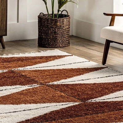 NuLOOM Kali Shaggy Diamond Tassel Area Rug 8 NuLOOM Kali Shaggy Diamond Tassel Area Rug - Image 8