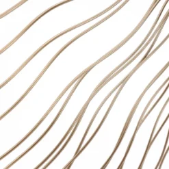 LuxenHome Gold Abstract Flower Square Metal Wall Art 17 LuxenHome Gold Abstract Flower Square Metal Wall Art -Home Decor Series Store GUEST c0db7c94 304f 4988 9f72 624b5ca4c55c