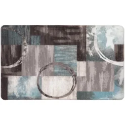 World Rug Gallery Contemporary Abstract Circles Anti Fatigue Standing Mat -Home Decor Series Store GUEST c0e1927e 3ddc 4691 8a2c 95ac6ffb4d17