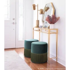 Cannes Contemporary/Glam Table Lamp With Metal Shade White (Includes LED Light Bulb) - LumiSource -Home Decor Series Store GUEST c1388e14 d904 4d4c b2ea f199a6e259be