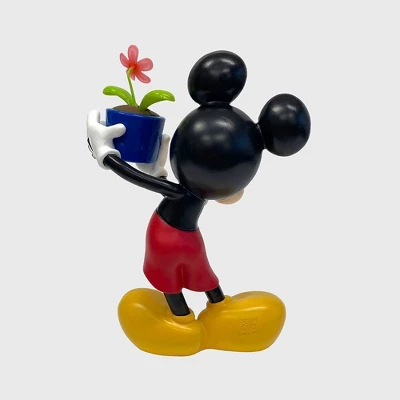 Disney 12" Stone Solar Motion Mickey Mouse Statue 2 Disney 12" Stone Solar Motion Mickey Mouse Statue - Image 2