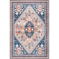 NuLOOM Nevaeh Machine Washable Bohemian Medallion Area Rug -Home Decor Series Store GUEST c1a7a662 5d13 4185 a029 8304e96a199e