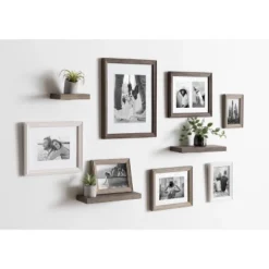 10pc Bordeaux Frame Box Set Gray/Brown - Kate & Laurel All Things Decor -Home Decor Series Store GUEST c23ebc3e eed5 417d bff2 186a0dd9e5e4
