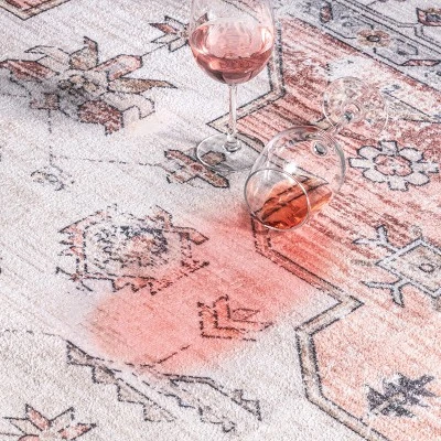 NuLOOM Gemma Machine Washable Transitional Floral Area Rug 9 NuLOOM Gemma Machine Washable Transitional Floral Area Rug - Image 9