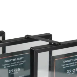 Northlight 20" Contemporary Collapsible Rectangular 4" X 6" Photo Picture Frame - Black -Home Decor Series Store GUEST c2e9bdb8 d4c4 4d2d 942a 9ab012f14208