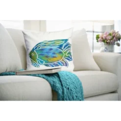Liora Manne Visions III Coastal Indoor/Outdoor Pillow