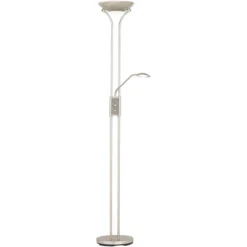 360 Lighting Canby Modern Torchiere Floor Lamp With Side Light 72" Tall Brushed Nickel Dimmable LED For Living Room Reading Bedroom Office House Home 14 360 Lighting Canby Modern Torchiere Floor Lamp With Side Light 72" Tall Brushed Nickel Dimmable LED For Living Room Reading Bedroom Office House Home -Home Decor Series Store GUEST c3f83b68 62e3 4da4 bc71 d3c5a995e229