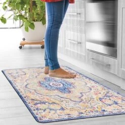 World Rug Gallery Distressed Bohemian Vintage Anti-fatigue Standing Mat 18 World Rug Gallery Distressed Bohemian Vintage Anti-fatigue Standing Mat -Home Decor Series Store GUEST c506ffff 035e 4846 a49a f67c41ea7e26