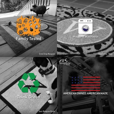 2'x3' ColorStar Static Door Mat Blue - Bungalow Flooring 6 2'x3' ColorStar Static Door Mat Blue - Bungalow Flooring - Image 6