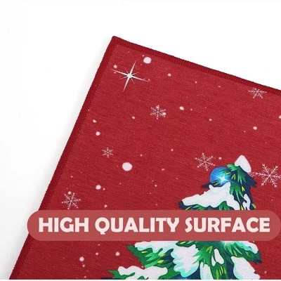 Trinity Snow Man Christmas Tree Xmas Welcome Doormat 3 Trinity Snow Man Christmas Tree Xmas Welcome Doormat - Image 3