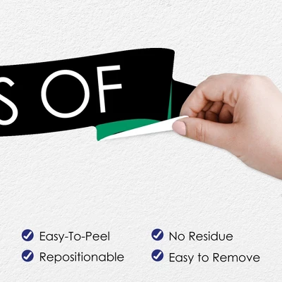 Big Dot Of Happiness Green Class Of 2023 Graduation Party Wall Decals Set Of 20 2 Big Dot Of Happiness Green Class Of 2023 Graduation Party Wall Decals Set Of 20 - Image 2