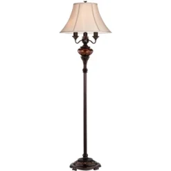 Barnes And Ivy Traditional Floor Lamp 4-Light 63" Tall Lush Bronze Tortoise Glass Font Bell Shade For Living Room Reading Bedroom Office 14 Barnes And Ivy Traditional Floor Lamp 4-Light 63" Tall Lush Bronze Tortoise Glass Font Bell Shade For Living Room Reading Bedroom Office -Home Decor Series Store GUEST c81ffd8b 1d0a 47e5 87c7 2b00b7a5378d