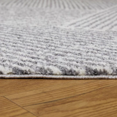 Larsen Mid-Century Modern Stripe Rug - Balta Rugs 4 Larsen Mid-Century Modern Stripe Rug - Balta Rugs - Image 4