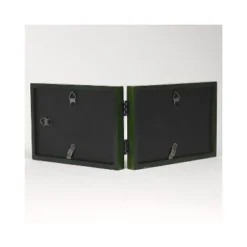 Lawrence Frames 756064D Satin Green Wood 4.63" X 12.38" Picture Frame