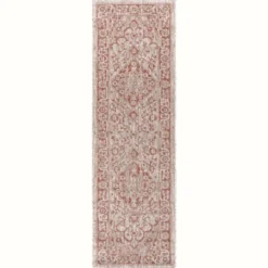 Rozetta Boho Medallion Textured Weave Indoor/Outdoor Area Rug - JONATHAN Y