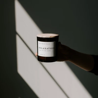 Sweet Water Decor Relaxation 11oz Amber Jar Soy Candle 2 Sweet Water Decor Relaxation 11oz Amber Jar Soy Candle - Image 2