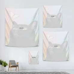 Americanflat Black Cat Butterfly By Michael Creese Wall Tapestry 6 Americanflat Black Cat Butterfly By Michael Creese Wall Tapestry -Home Decor Series Store GUEST cc2b3456 56d6 48a5 9310 c4abc2e9cf73