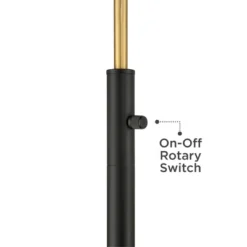 Possini Euro Design Modern Downbridge Floor Lamp 64" Tall Black Brass Metal Linen Drum Shade For Living Room Reading Bedroom Home 10 Possini Euro Design Modern Downbridge Floor Lamp 64" Tall Black Brass Metal Linen Drum Shade For Living Room Reading Bedroom Home -Home Decor Series Store GUEST ccaba098 caa8 438f 81be 3037f78aa7ca