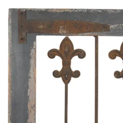 Traditional Metal Scroll Distressed Door Inspired Ornamental Wall Decor With Metal Wire Details Brown - Olivia & May -Home Decor Series Store GUEST ccc38efa 157a 4eb3 97e8 c9eb8cf2057f