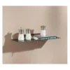 Dolle Katana Floating Metal Wall Shelf (24") - Black