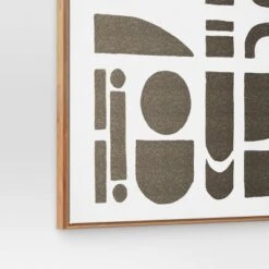 (Set Of 2) 24" X 30" Morphology Framed Wall Canvases Gold - Threshold™ -Home Decor Series Store GUEST d345996e f7ec 4295 9507 71191ced31df