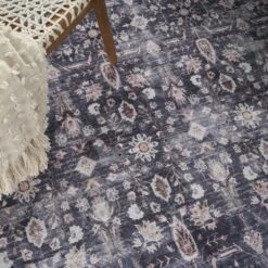 Nourison Washable Brilliance Bordered Vintage Indoor Rug -Home Decor Series Store GUEST d383da8e 5491 40bf a7b2 6321a380c63f