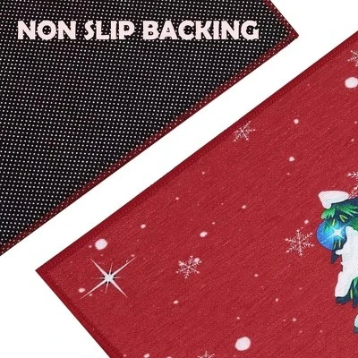 Trinity Snow Man Christmas Tree Xmas Welcome Doormat 4 Trinity Snow Man Christmas Tree Xmas Welcome Doormat - Image 4
