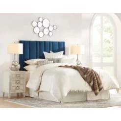 Possini Euro Design Swift Modern Table Lamp 30 1/2" Tall Mercury Glass Double Shade For Bedroom Living Room House Bedside Nightstand Office Entryway -Home Decor Series Store GUEST da767add 2e1d 4ced 82c1 65bd02d01ec2