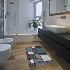 World Rug Gallery Contemporary Modern Boxes Anti Fatigue Standing Mat -Home Decor Series Store GUEST daad5bc2 9349 4dd1 8e92 6bfa228e57f0