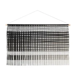 Alisa Galitsyna Hand Drawn Grid Fiber Wall Art - Society6 -Home Decor Series Store GUEST dadc8e12 f9ce 42dc 806d 6a91a711ca30
