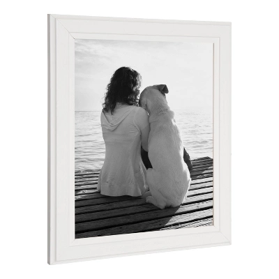 8" X 10" Kieva Tabletop Frame White - Kate & Laurel All Things Decor 2 8" X 10" Kieva Tabletop Frame White - Kate & Laurel All Things Decor - Image 2