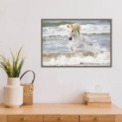 23" X 16" Camargue Horse In The Surf By Ellen Goff Danita Delimont Framed Canvas Wall Art - Amanti Art 12 23" X 16" Camargue Horse In The Surf By Ellen Goff Danita Delimont Framed Canvas Wall Art - Amanti Art -Home Decor Series Store GUEST dd17a5c4 67cf 490f 8b5d 1a7580da8da3