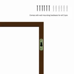 Floating Shelves- Cube Wall Shelf Set With Hidden Brackets, 3 Sizes To Display Décor, Books, Photos, More- Hardware Included By Lavish Home (Black) -Home Decor Series Store GUEST de14dabf a452 45a5 b259 58e4d900aff0