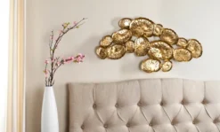 Coral Plate Wall Décor - Gold - Safavieh
