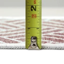 Sussexhome Monument Collection Cotton Heavy Duty Low Pile Area Rug , 2' X 3' -Home Decor Series Store GUEST e520d512 7d77 406d b40e 9a8c5b1e58d2