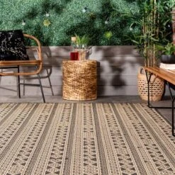 Devon Geometric Striped Indoor And Outdoor Area Rug - NuLOOM 14 Devon Geometric Striped Indoor And Outdoor Area Rug - NuLOOM -Home Decor Series Store GUEST e5d409ac 12f8 42d2 871e 3150e10ffefa