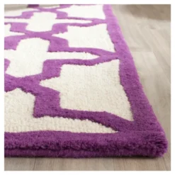 Tufted Square Accent Rug - Safavieh