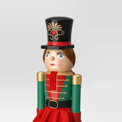 Female Soldier Nutcracker Figure - Wondershop™ 2 Female Soldier Nutcracker Figure - Wondershop™ - Image 2