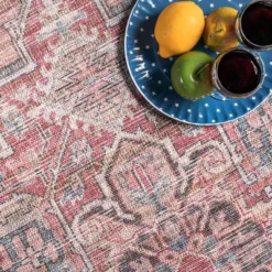 NuLOOM Maple Machine Washable Floral Medallion Area Rug -Home Decor Series Store GUEST e9220802 8c83 4425 b9ba 0cbea886966e