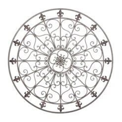 Metal Fleur De Lis Scrollwork And Wall Decor Black - Olivia & May -Home Decor Series Store GUEST e930513f 0649 475b bdd0 7a9488aa8ebd