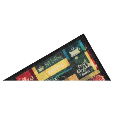 J&V TEXTILES 2-Piece Non Slip Kitchen Mat Rugs Comfort Standing Mats For Home Kitchen Entrance Door Mat (Coffee Kitchen) 5 J&V TEXTILES 2-Piece Non Slip Kitchen Mat Rugs Comfort Standing Mats For Home Kitchen Entrance Door Mat (Coffee Kitchen) - Image 5