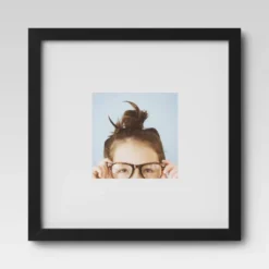 Set Of 9 Gallery Frame Set 10" X 10" Matted To 5" X 5" Black - Room Essentials™ -Home Decor Series Store GUEST eaa61224 62dd 45bd b00e 90294be0d99f