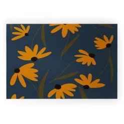 Lane And Lucia Autumn Floral Pattern Welcome Mat - Society6 -Home Decor Series Store GUEST ee18549e e458 4ae9 9302 ec75feb70bc9