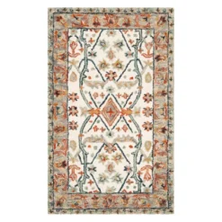Joan Floral Tufted Accent Rug - Safavieh -Home Decor Series Store GUEST ee232b77 8403 490c a2ad 49daec02ac7f