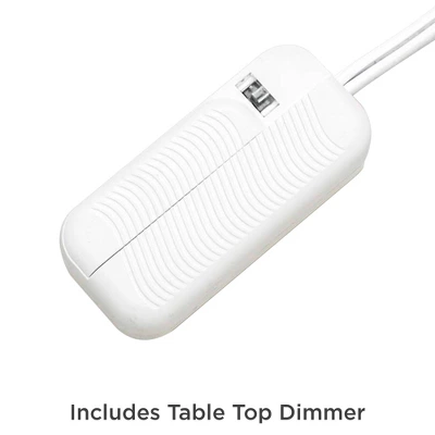 360 Lighting Karla Art Deco Style Table Lamps 25" High Set Of 2 Brushed Nickel With USB Charging Port And Table Top Dimmers White Fabric Drum For Desk 6 360 Lighting Karla Art Deco Style Table Lamps 25" High Set Of 2 Brushed Nickel With USB Charging Port And Table Top Dimmers White Fabric Drum For Desk - Image 6