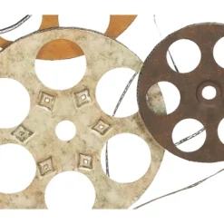 Metal Film Reels Wall Decor - Olivia & May -Home Decor Series Store GUEST ee90176e dd72 4cda 900e 395439d949f2