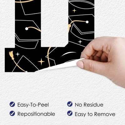 Big Dot Of Happiness Hello College - Graduation Party Decor - Vinyl Wall Decals - Grad 3 Big Dot Of Happiness Hello College - Graduation Party Decor - Vinyl Wall Decals - Grad - Image 3