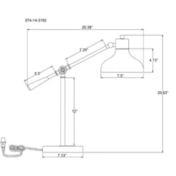 Crosby Schoolhouse Desk Lamp Black - Threshold™ -Home Decor Series Store GUEST f1e5b1e8 2901 40b4 8e4d 879164dbd81b