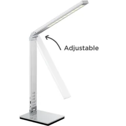 360 Lighting Jett Modern Desk Lamp 16 1/2" High Silver With USB Port And Nightlight LED Dimmer Touch On Off For Bedroom Bedside Nightstand Family Home 14 360 Lighting Jett Modern Desk Lamp 16 1/2" High Silver With USB Port And Nightlight LED Dimmer Touch On Off For Bedroom Bedside Nightstand Family Home -Home Decor Series Store GUEST f4554cd8 3b10 4bd7 92d5 9126b5b1a61c